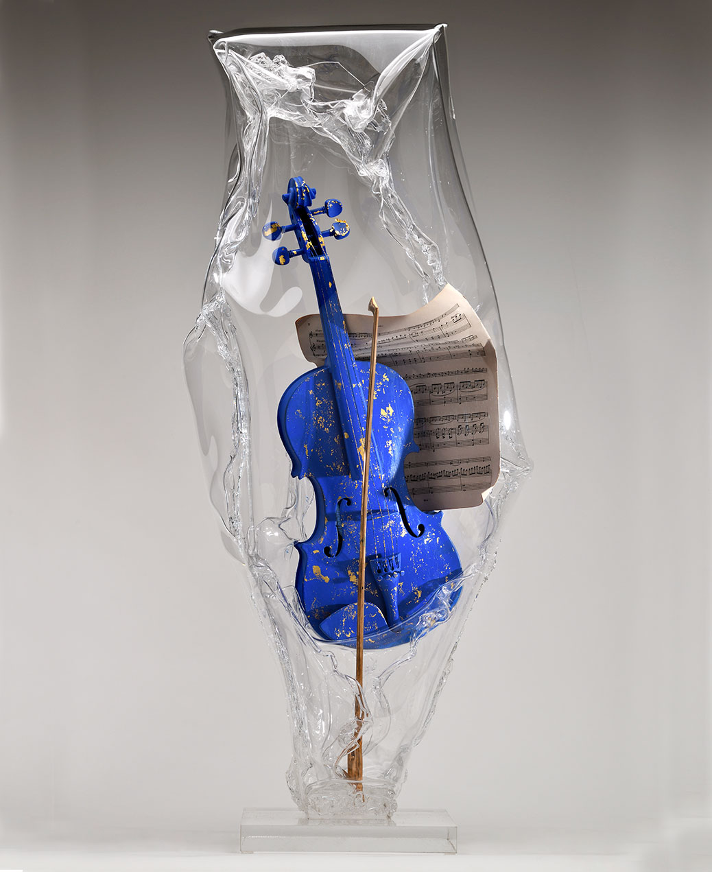 Violon bleu Klein