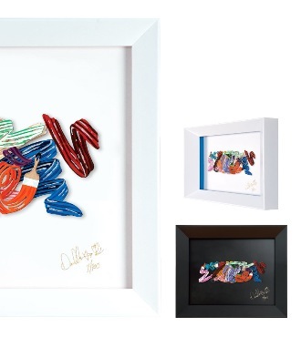 Making love - 20" x 14" - Work on paper in 3D