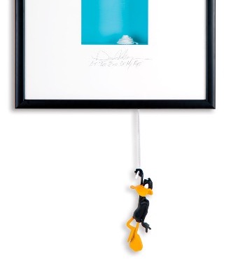 At the end of my rope - 19,5" x 19,5" x 7,4" - Shadow box