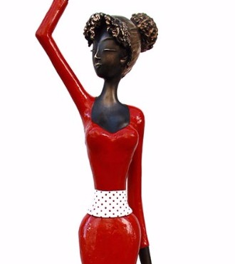Lara - SOLD OUT - 75" - Bronze sculpture, unique work