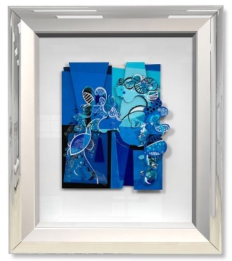 Un rêve devenu réalité - 21 x 28 cm - Oeuvre sur papier en 3D