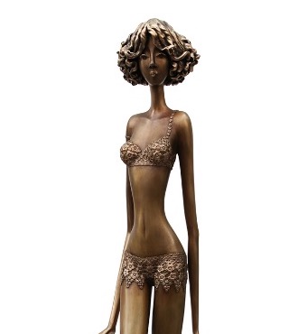 Angélique - 180 cm - Sculpture en bronze, pièce unique