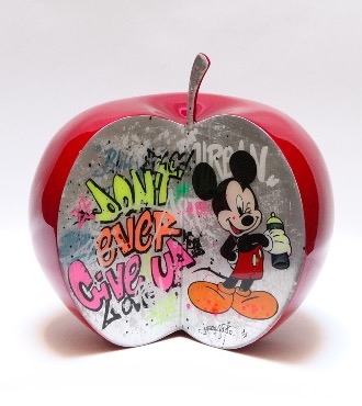 Mickey's graffiti - SOLD OUT - 9" inch - Ceramic sculpture