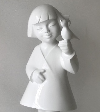 Bird - Resin Sculpture - 27,5" inch