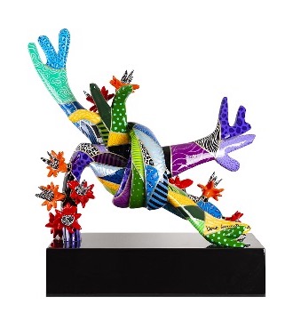 Cactus Trio - 35 x 34 x 16 inch - Aluminium sculpture