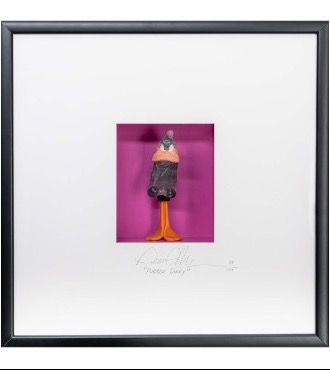 Rubber Ducky - 20" x 20" - Shadow Box