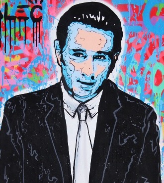 De Niro Icon - 132 x 76 cm - Technique mixte sur toile