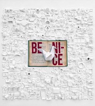 Be Nice - Technique Mixte - 80 x 80 cm