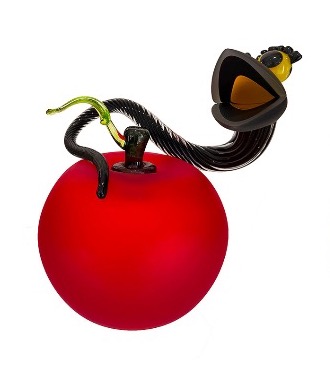 SOLD OUT - Apple tentetion - Sculpture en verre - H 24 x L 24 x 17 (diamètre) cm