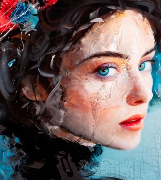 Istanbul - 39" x 59" - Mixed Media