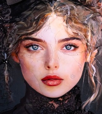 Oslo - 79" x 45" - Mixed Media