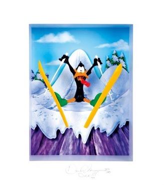 Duck !!!!! - 26" x 24" - Shadow box