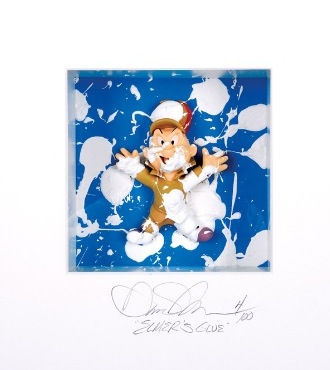 Elmer’s glue - 20" x 20" - Shadow box