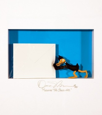 Pushing the envelope - 55 x 74 cm - Shadow box