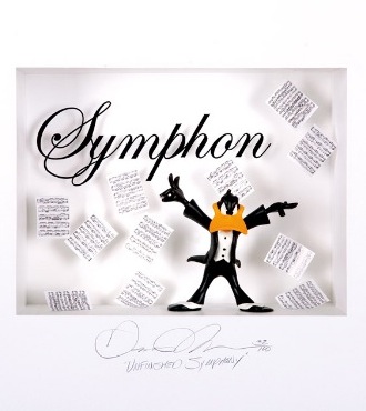 Unfinished symphony - 63 x 68 cm - Shadow box