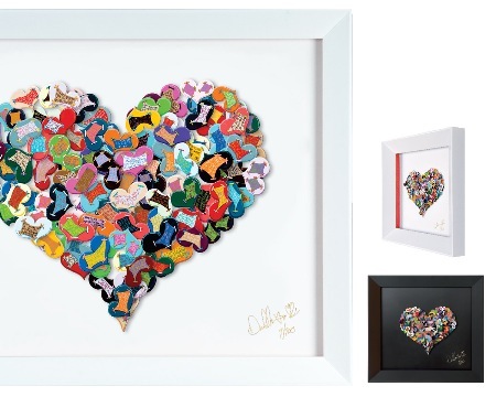 Song in my heart - 14" x 15" - Work on paper in 3D