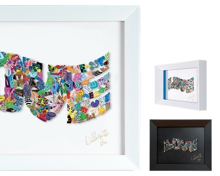 Love letters - 20" x 14" - Work on paper in 3D