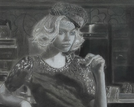 Little Italie - 20,7" x 17,5" - Work on paper