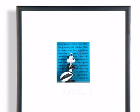 All you need is love - 22,8" x 22,8" - Shadow box