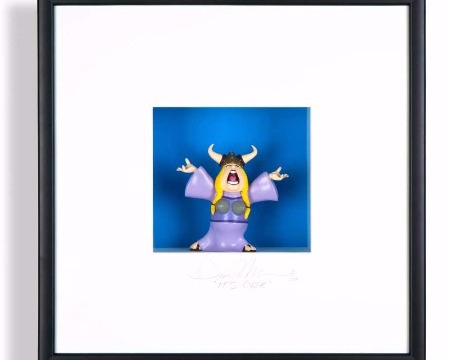 It's over - 22,8" x 22,8" - Shadow box