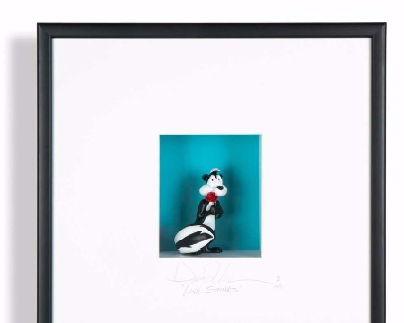 Love stinks - 58 x 58 cm - Shadow box