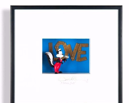 Making love - 27,2" x 25,2" - Shadow box