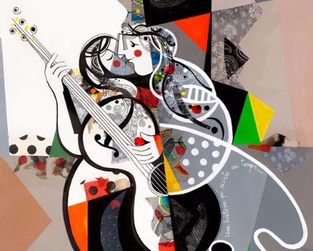 Une histoire qui résiste au temps - 39" x 47" / 39" x 31,2" or 9,3" x 11,7" – Lacquer on aluminium
