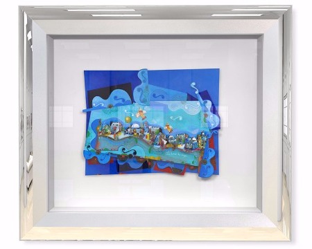 La danse des anges - 8,2" x 11" - Work on paper 3D