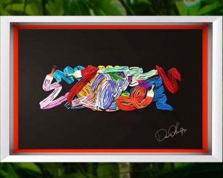 Making Love - 50 x 35  cm - Oeuvre sur papier en 3D