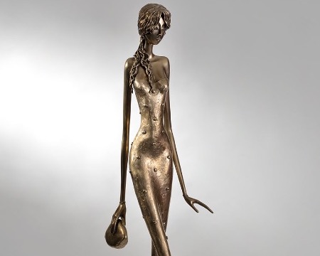 Jemma - 171 cm - Sculpture en bronze