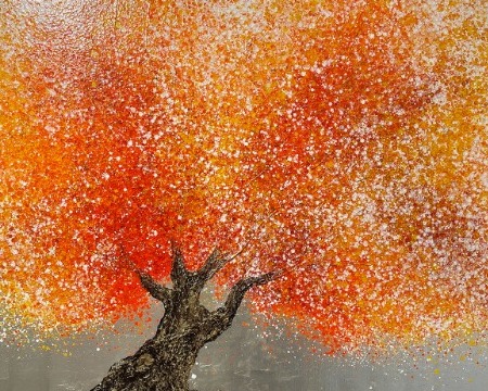 Racines - 645 A - 51" x 38" - Oil on canvas