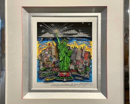 Liberty and Justice for All - 28 x 30 cm - Sérigraphie 3D