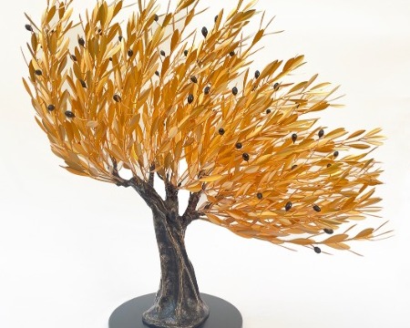 Zéphyrus - 75 x 75 x 55 cm - Sculpture en bronze