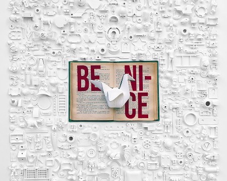 Be Nice - Technique Mixte - 80 x 80 cm