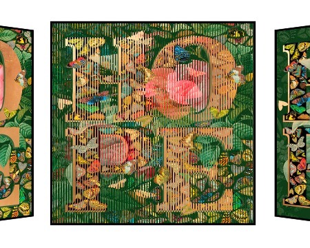 SOLD OUT - A sweeter Hope - Kinetic Pop art - 113 x 113 cm