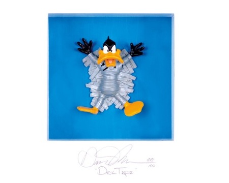 Duck tape - 51 x 51  cm - Shadow box