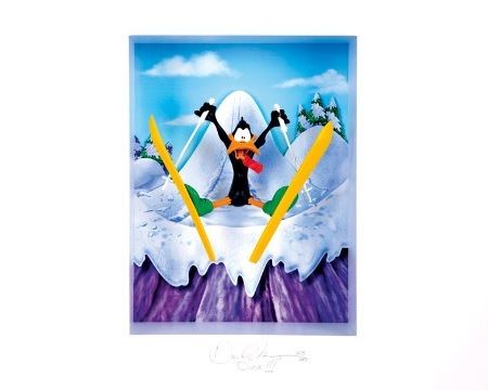 Duck !!!!! - 68 x 63  cm - Shadow box