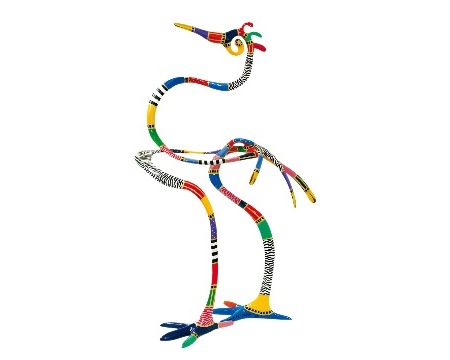 Eden bird - 160 x 70 cm - Sculpture en bronze
