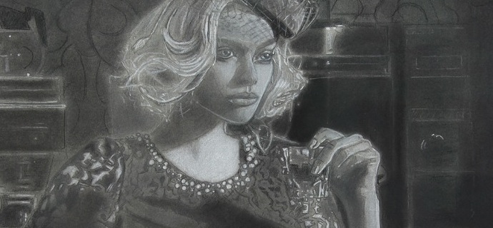 Little Italie - 20,7" x 17,5" - Work on paper