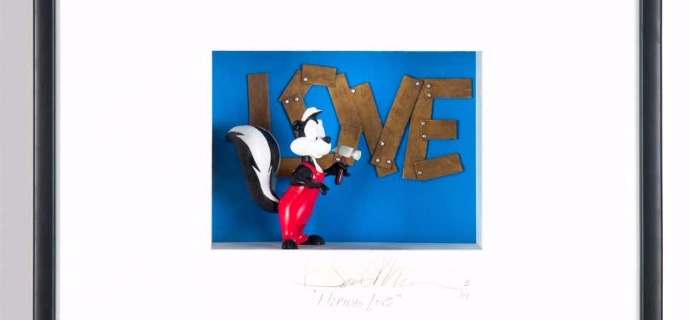 Making love - 27,2" x 25,2" - Shadow box