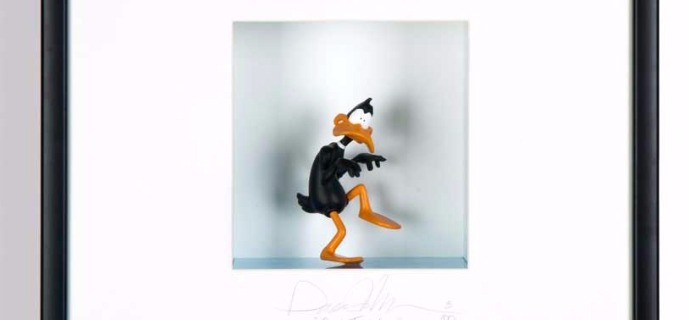 On thin ice - 22,8" x 22,8" - Shadow box