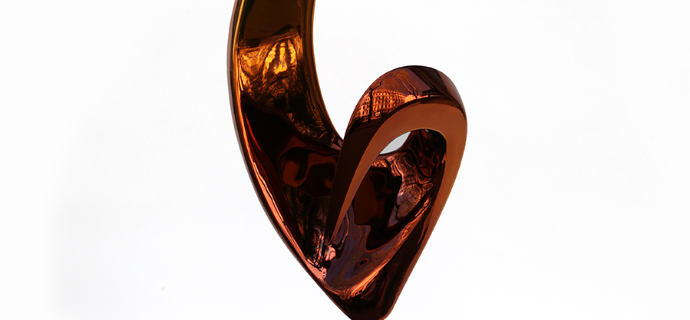 Coquette - 27" – Bronze mirror polished