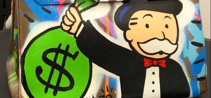Monopoly Holding $ Birkin Bag - Bag