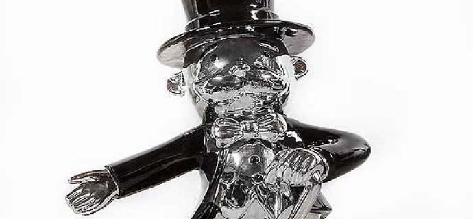 Smart Monopoly B & W - 91 x 76 x 51 cm - Sculpture