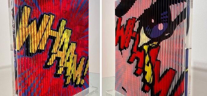 Badawham - Kinetic Pop art - 57 x 60 cm