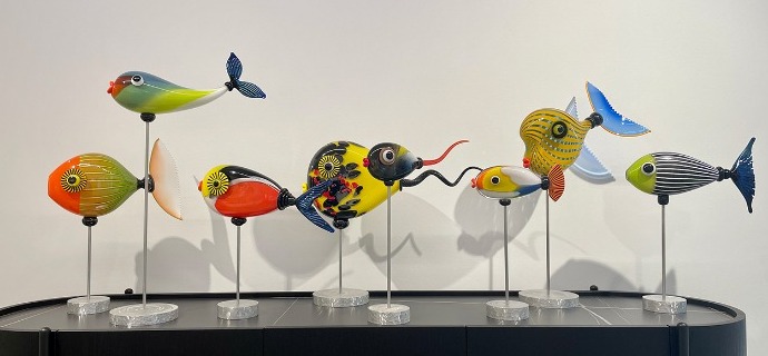 Fish - Glass sculptures