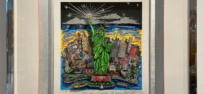 Liberty and Justice for All - 11" x 12" - Serigraphy 3D