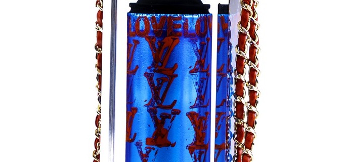 Blue Light - Resin compressed - 10" x 4" x 4" inch