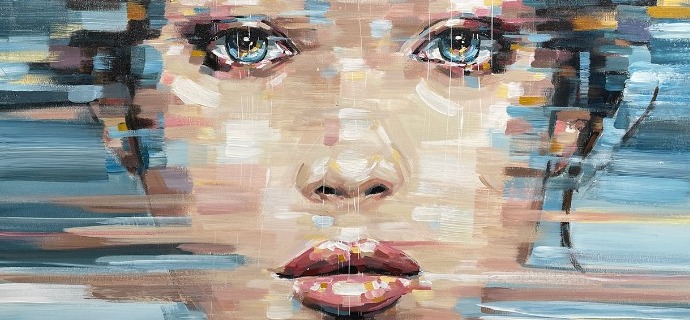 Emma - 100 x 81 cm - Acrylique sur toile