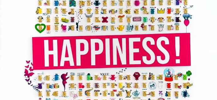 Happiness ! - Technique Mixte - 100 x 100 cm